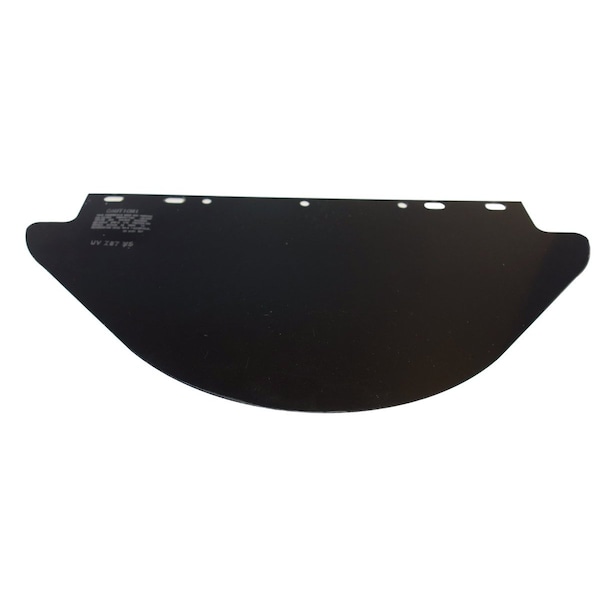 Powerweld Shade #5 Face Shield, Fibre-Metal Style, 9" x 19" 4199-05 - main